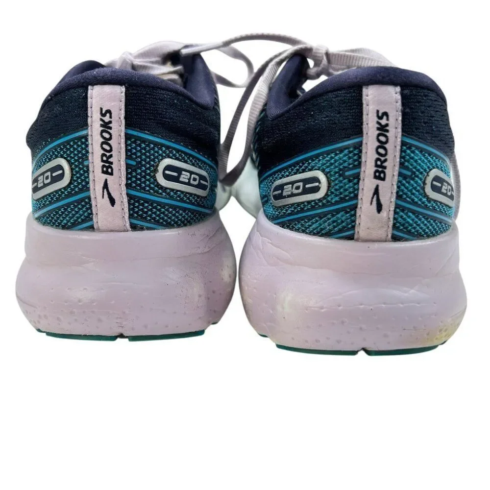 Brooks Glycerin 20 Women's Running Shoes Navy Blue Purple Size 8